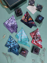 Premium Gentleman’s Pocket Squares – 9 Piece Gift Set - TOSSIDO