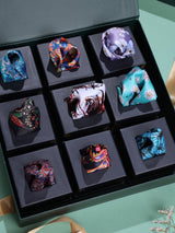Premium Gentleman’s Pocket Squares – 9 Piece Gift Set - TOSSIDO