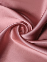 Puce Pink Solid Silk Pocket Square - TOSSIDO