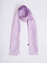 Purple Geometric Reversible Stole & Pocket Square Set - TOSSIDO