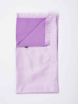 Purple Geometric Reversible Stole & Pocket Square Set - TOSSIDO
