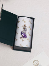 Purple Ombre Gown Lady Brooch - TOSSIDO