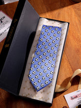 Purple Soccer Printed Necktie - TOSSIDO