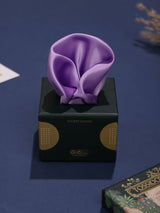 Purple Solid Pocket Square - TOSSIDO