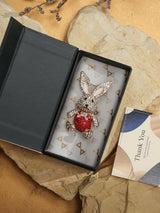 Red Bunny Brooch - TOSSIDO