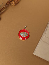 Red Evil Eye Coin Pendant - TOSSIDO