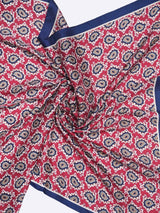 Red Paisley Neckerchief - TOSSIDO