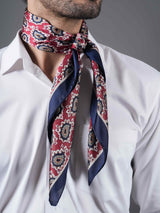 Red Paisley Neckerchief - TOSSIDO