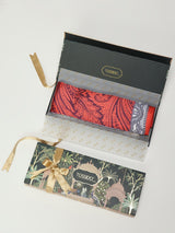Red Paisley Short Scarf - TOSSIDO