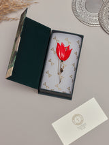Red Tulip Brooch - TOSSIDO