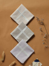 Refined Pastel Edit Cotton Handkerchief Set - TOSSIDO