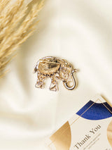 Regal Elephant Brooch - TOSSIDO