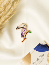 Regal Toucan Brooch