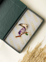 Regal Toucan Brooch