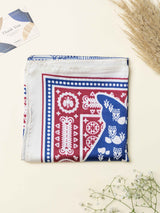 Rodeo Paisley Printed Satin Neckerchief - TOSSIDO