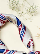 Rodeo Paisley Printed Satin Neckerchief - TOSSIDO