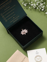 Rose Gold Daisy Pendant - TOSSIDO
