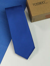 Royal Blue Solid Necktie