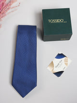 Royal Blue Textured Necktie