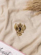 Royal Crest Designer Brooch - TOSSIDO