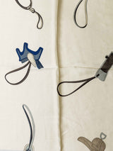 Royal Equestrian Printed Satin Neckerchief - TOSSIDO