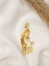 Royal Peacock Brooch