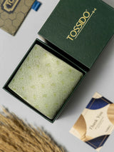 Sage Paisley Necktie - TOSSIDO