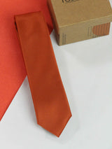 Salmon Skinny Necktie - TOSSIDO