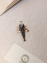 Scales of Justice Gentleman Brooch - TOSSIDO