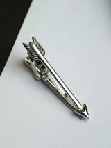 Silver Arrow Tie Bar - TOSSIDO