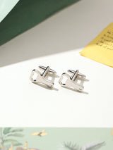 Silver Bottle Opener Cufflinks - TOSSIDO