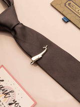 Silver Dolphin Tie bar - TOSSIDO