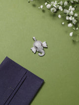 Silver Elephant Pendant - TOSSIDO