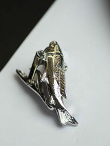 Silver Fish Tie bar - TOSSIDO