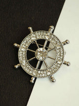 Silver Helm Brooch - TOSSIDO