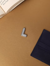 Silver Initial L Slider Pendant - TOSSIDO