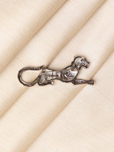 Silver Leopard Brooch - TOSSIDO