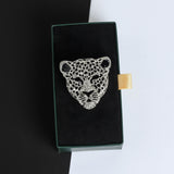 Silver Leopard Brooch - TOSSIDO