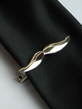 Silver Moustache Tie bar - TOSSIDO