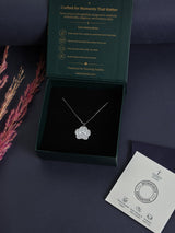 Silver Paw Print Pendant Necklace - TOSSIDO