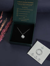 Silver Pearl Seashell Pendant Necklace - TOSSIDO