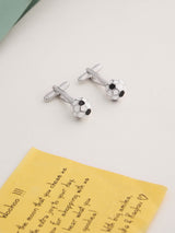 Silver Sphere Cufflinks - TOSSIDO