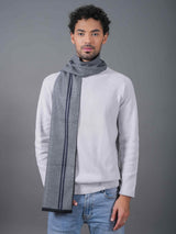 Silver Stripe Muffler - TOSSIDO