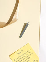 Silver Stripe Tie bar - TOSSIDO