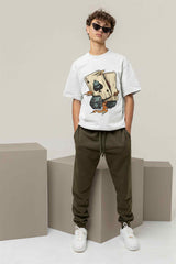 Skull & Ace Oversized Tee - TOSSIDO