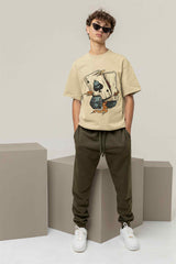 Skull & Ace Oversized Tee - TOSSIDO