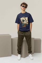 Skull & Ace Oversized Tee - TOSSIDO