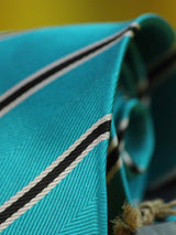 Sky Blue Stripe Necktie - TOSSIDO