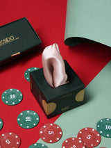 Soft Pink Solid Silk Pocket Square - TOSSIDO