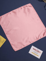 Solid Peach Pocket Square - TOSSIDO